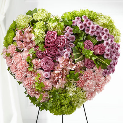 Heartwarming Standing Heart –  Park Avenue Florist, Orange Park FL