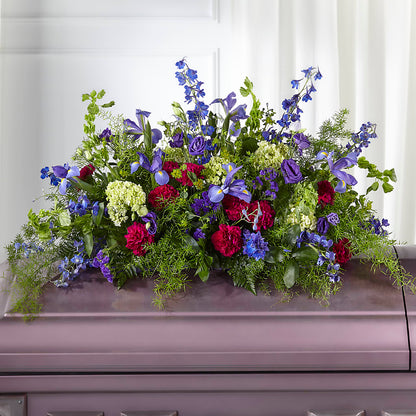 Always Treasured Casket Spray –  Park Avenue Florist, Orange Park FL