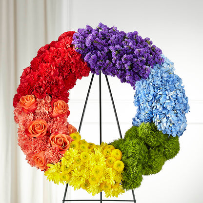 Circle of Love Wreath –  Park Avenue Florist, Orange Park FL