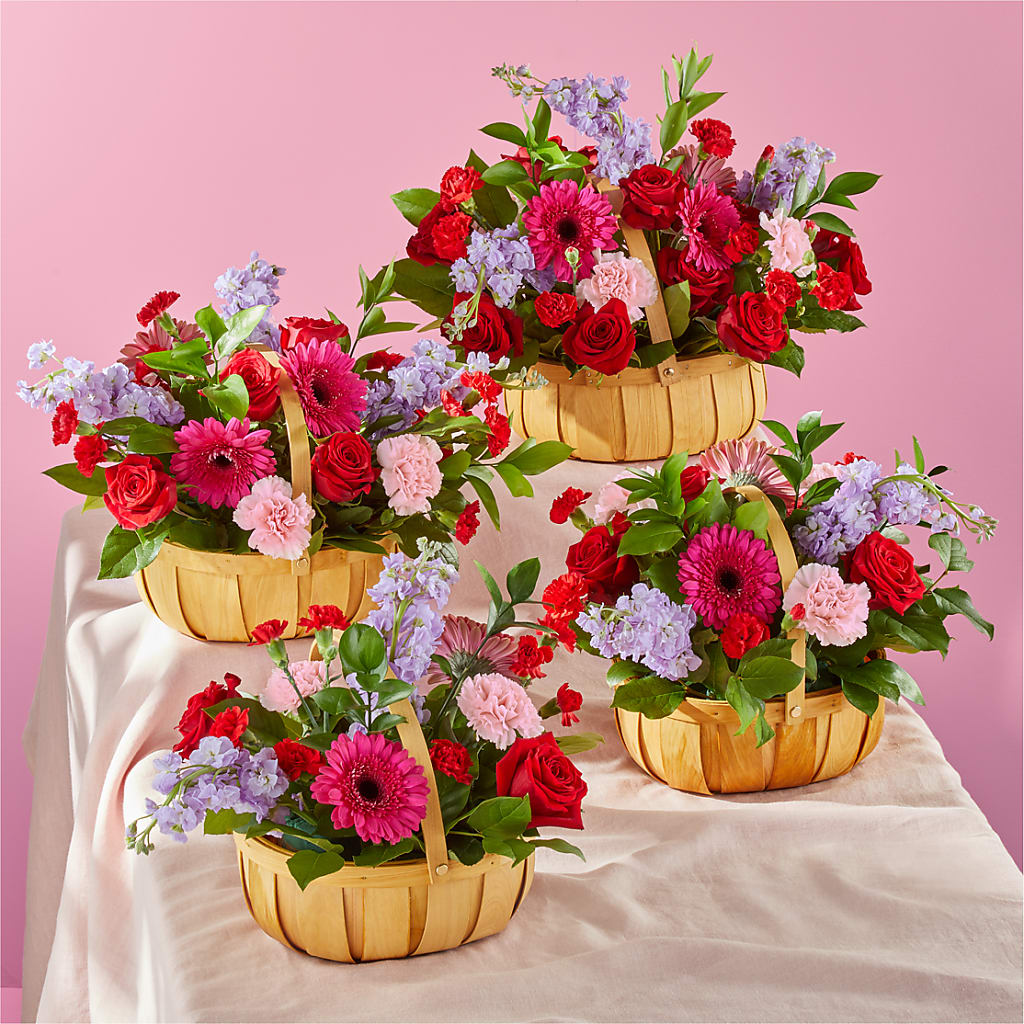 Pink Picnic Basket –  Park Avenue Florist, Orange Park FL