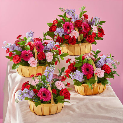 Pink Picnic Basket –  Park Avenue Florist, Orange Park FL