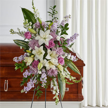 Grateful Hearts Standing Spray –  Park Avenue Florist, Orange Park FL
