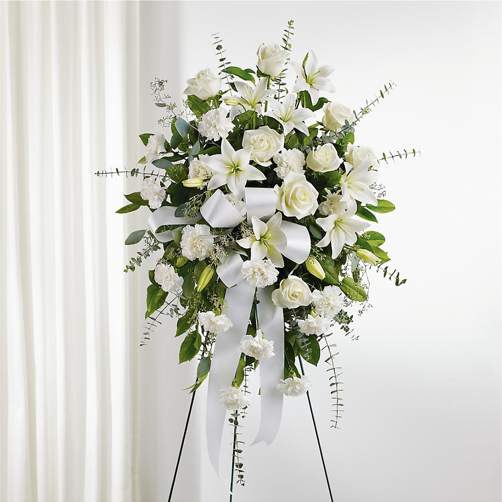With Care Standing Spray –  Park Avenue Florist, Orange Park FL