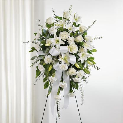 With Care Standing Spray –  Park Avenue Florist, Orange Park FL