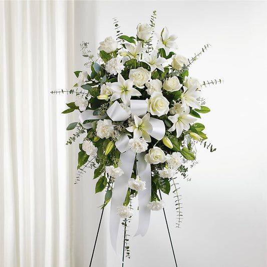 With Care Standing Spray –  Park Avenue Florist, Orange Park FL