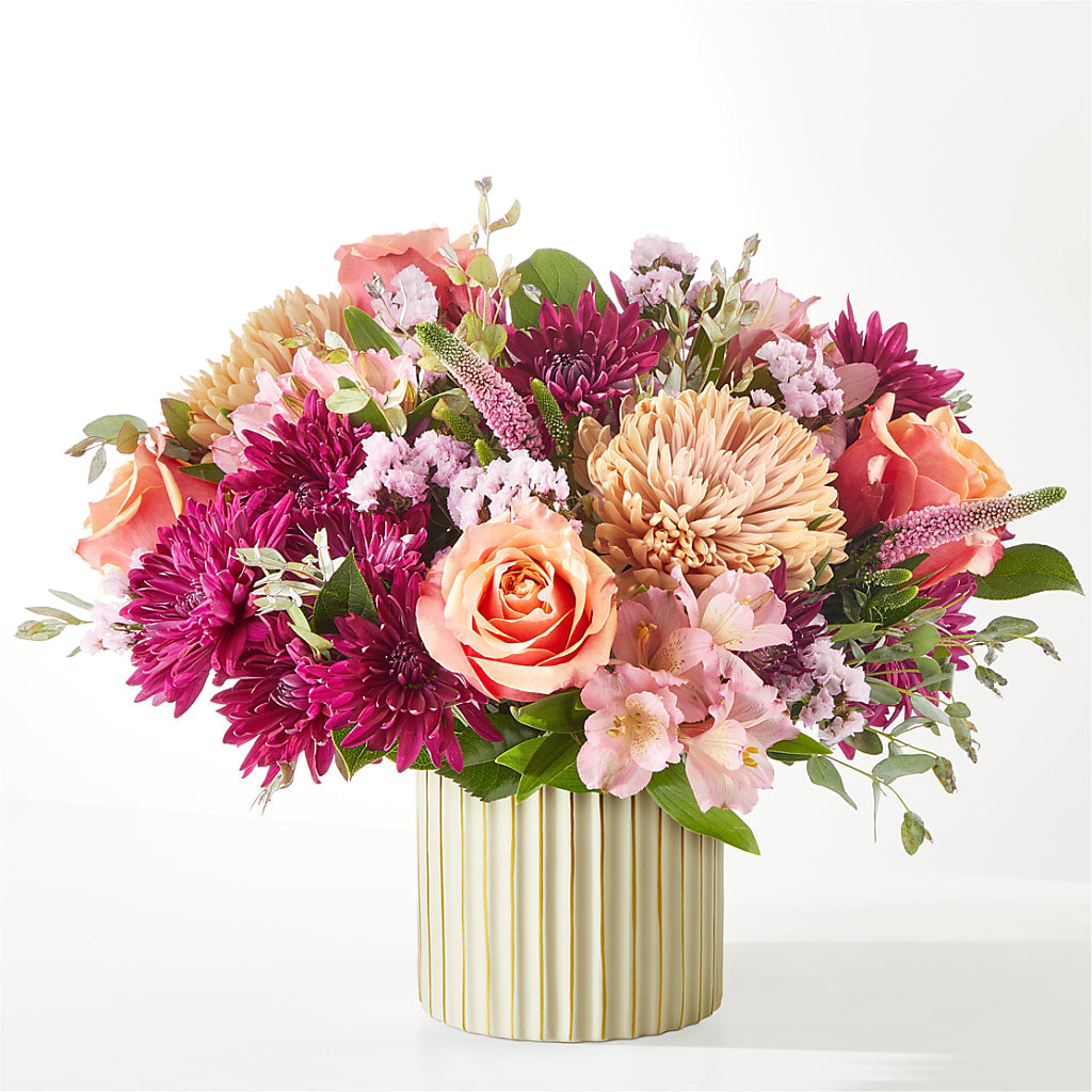Berry Cobbler Bouquet with Ivory Vase –  Park Avenue Florist, Orange Park FL