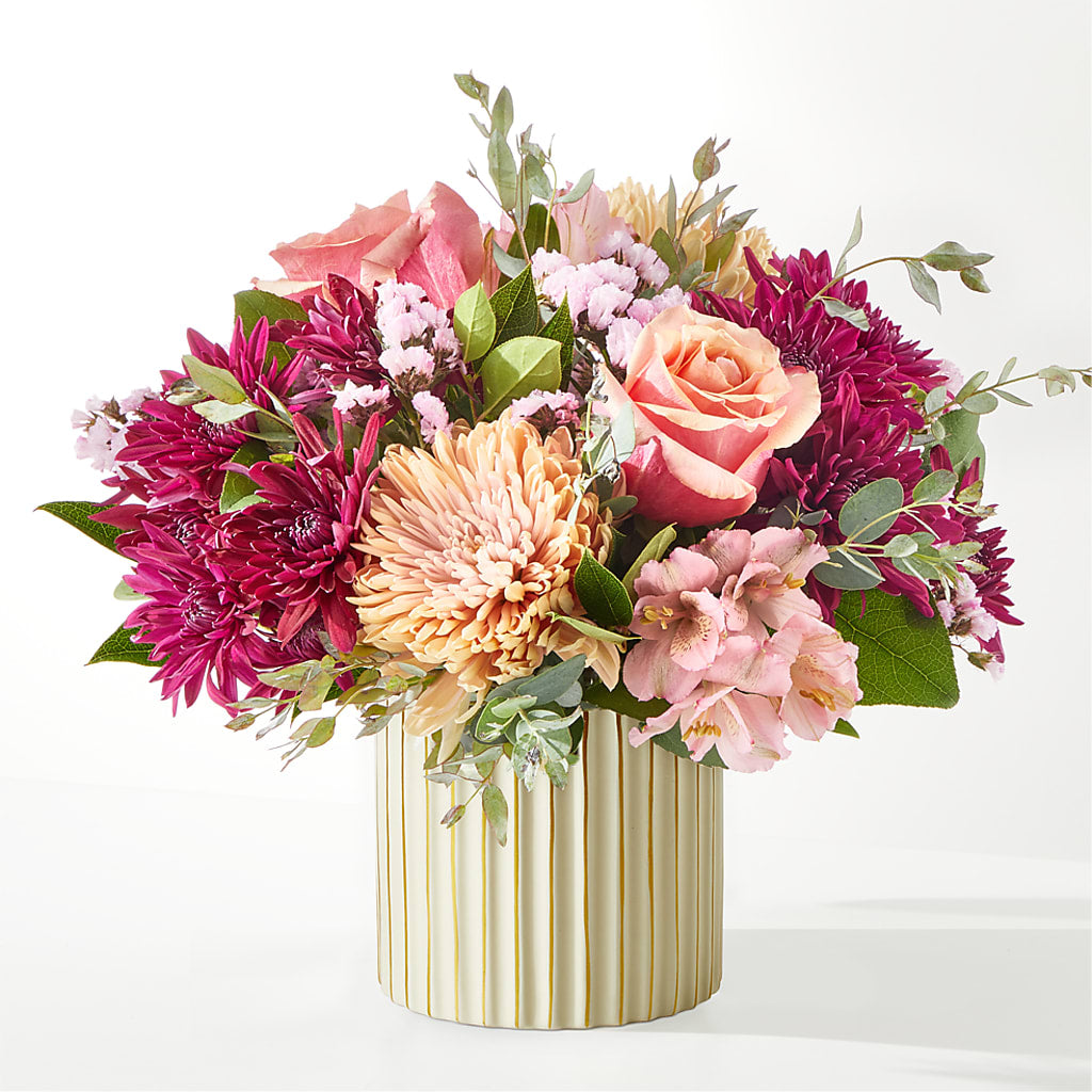 Berry Cobbler Bouquet with Ivory Vase –  Park Avenue Florist, Orange Park FL