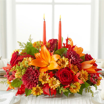 Autumn's Embrace Centerpiece –  Park Avenue Florist, Orange Park FL