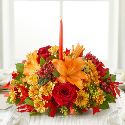 Autumn's Embrace Centerpiece –  Park Avenue Florist, Orange Park FL