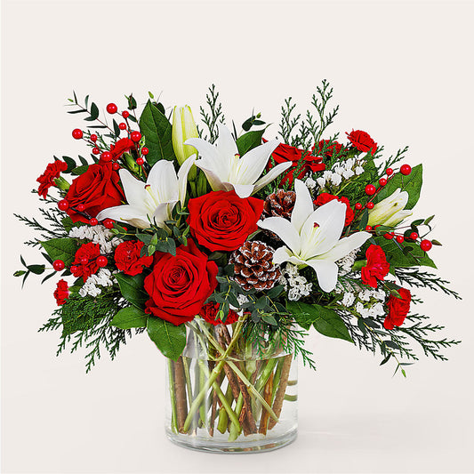 Best in Snow Bouquet –  Park Avenue Florist, Orange Park FL