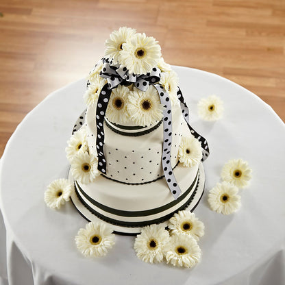 Simple Sophistication Cake Décor –  Park Avenue Florist, Orange Park FL