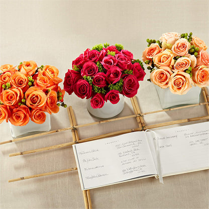 Dawn Rose Centerpiece –  Park Avenue Florist, Orange Park FL