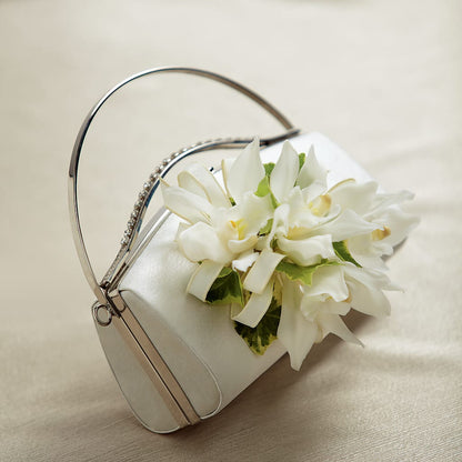 White Purse Decor –  Park Avenue Florist, Orange Park FL